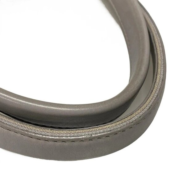 Auth BALENCIAGA Navy Cabas M 339936 White Gray Canvas Leather - Tote Bag - Picture 8 of 16